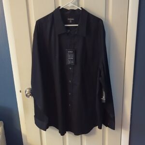 George Men's Black Shirt